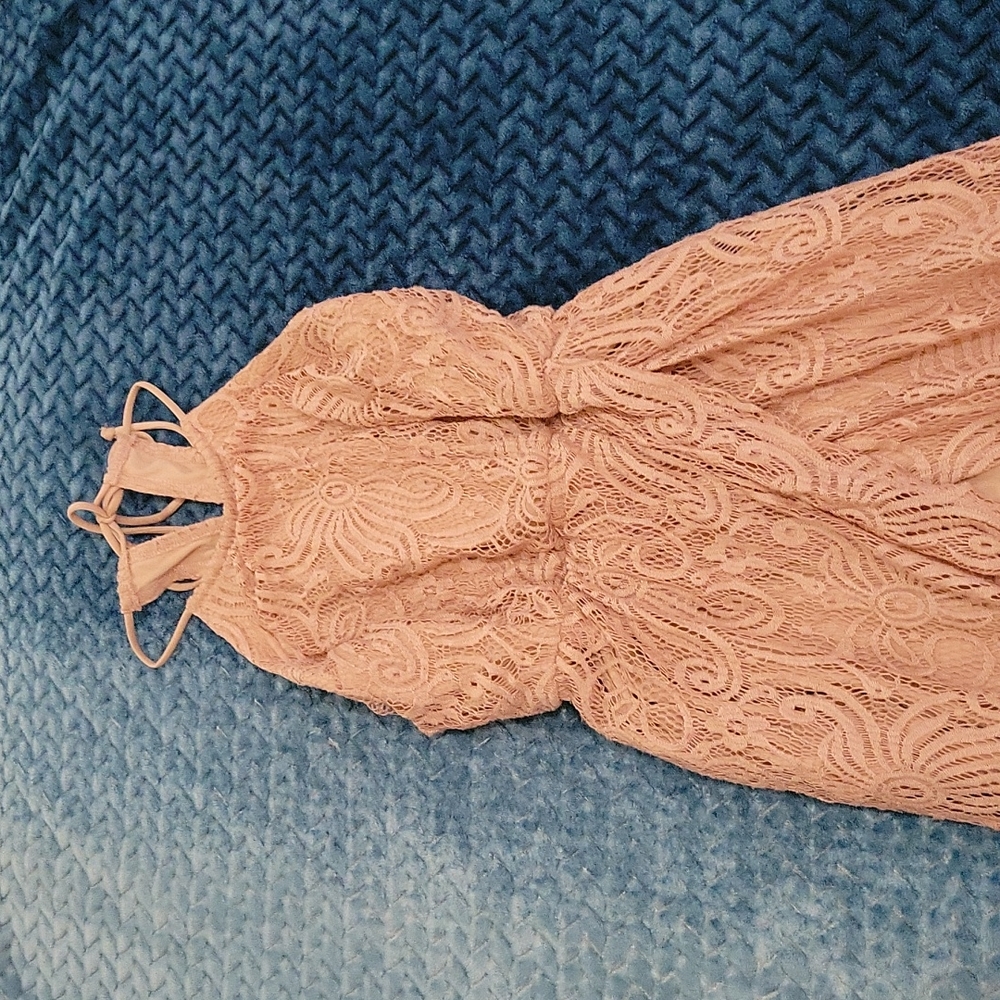 Long with short cut dress